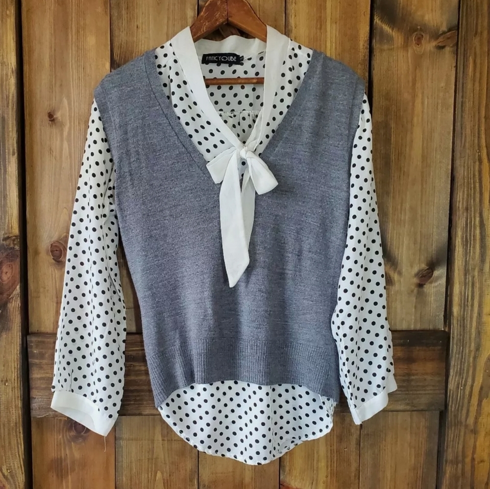 New York & Company | Fancy Qube Women's Tops Small